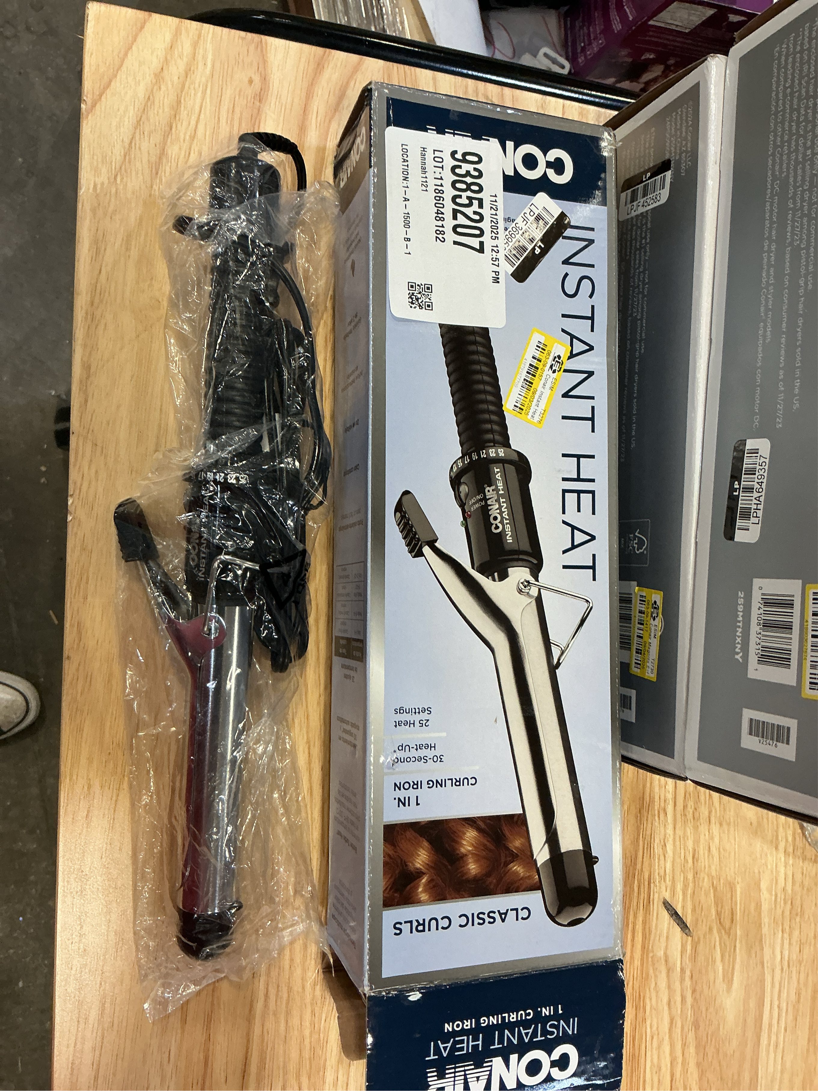 Conair Hot Sticks 1-in. Instant Heat Curling Iron