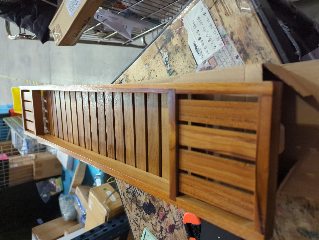 VaeFae Teak Bathtub Tray  Wooden Bath Caddy Tray for Bathtub  Bath Tub Wood Tray Table for Tub