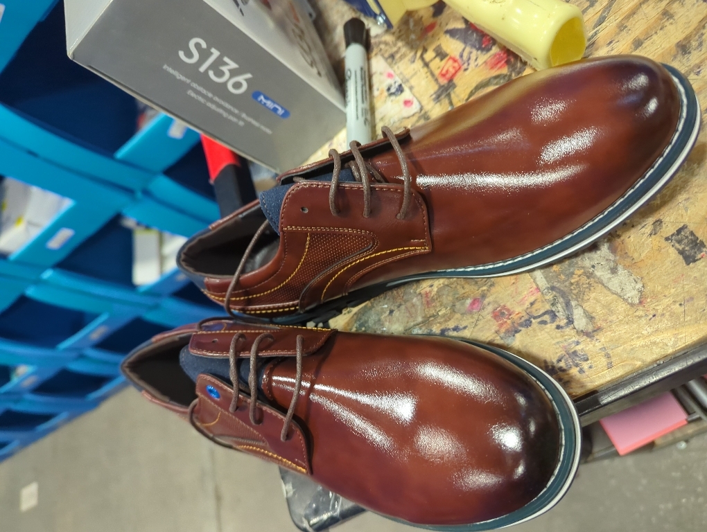 Size 44....Men's Dress Shoes Comfort Soft Men Oxford Superior Flexural Leather Fashion Dress Sneakers Business Casual Derby Shoe