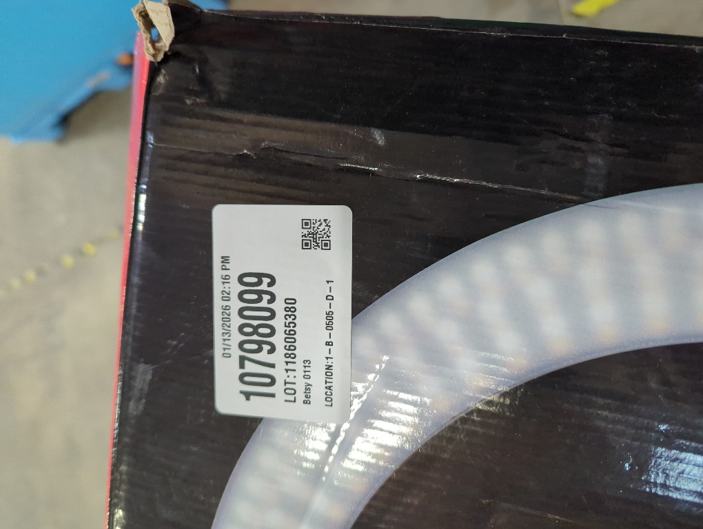 Sunpak - LED 448 19 Bi-Color Ring Light Kit - Black