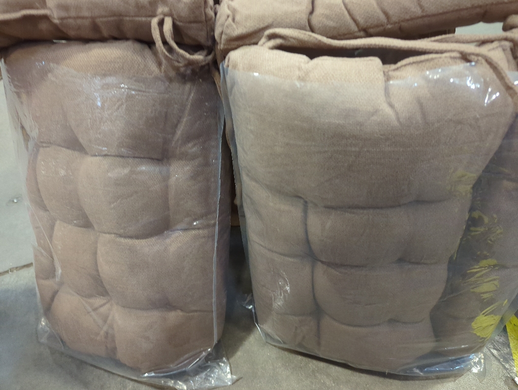 6 Pack Brown Seat Cushion, Chair Cushion, Comfort Chair Pads, Chair Mat for Indoor, Outdoor Dining Chair, Office Chair, Desk Chair