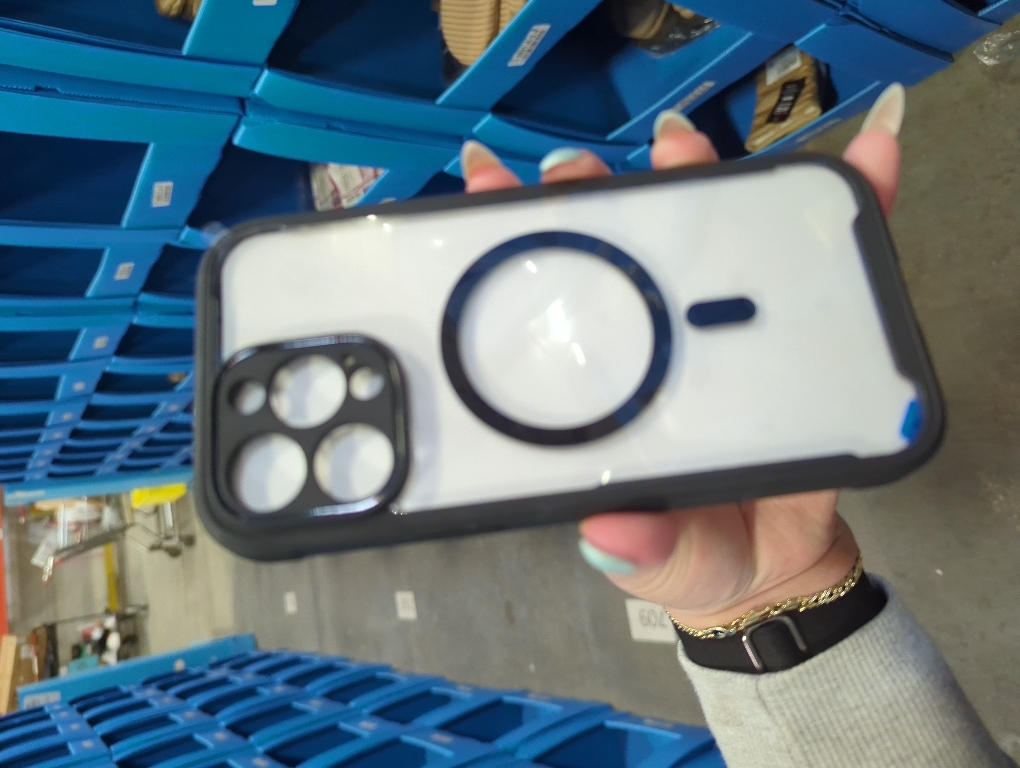 Slim Protective Case Compatible with iPhone 16 Pro Max and MagSafe (Black)