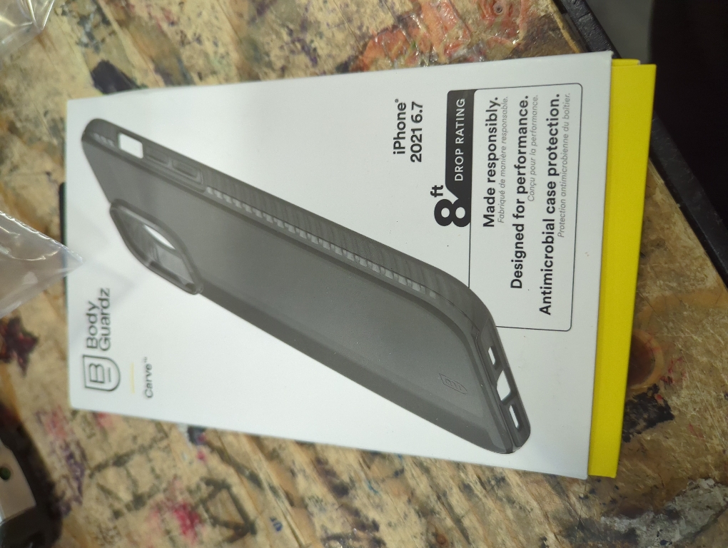 BodyGuardz Carve Series Case for iPhone 13 Pro Max - Smoke