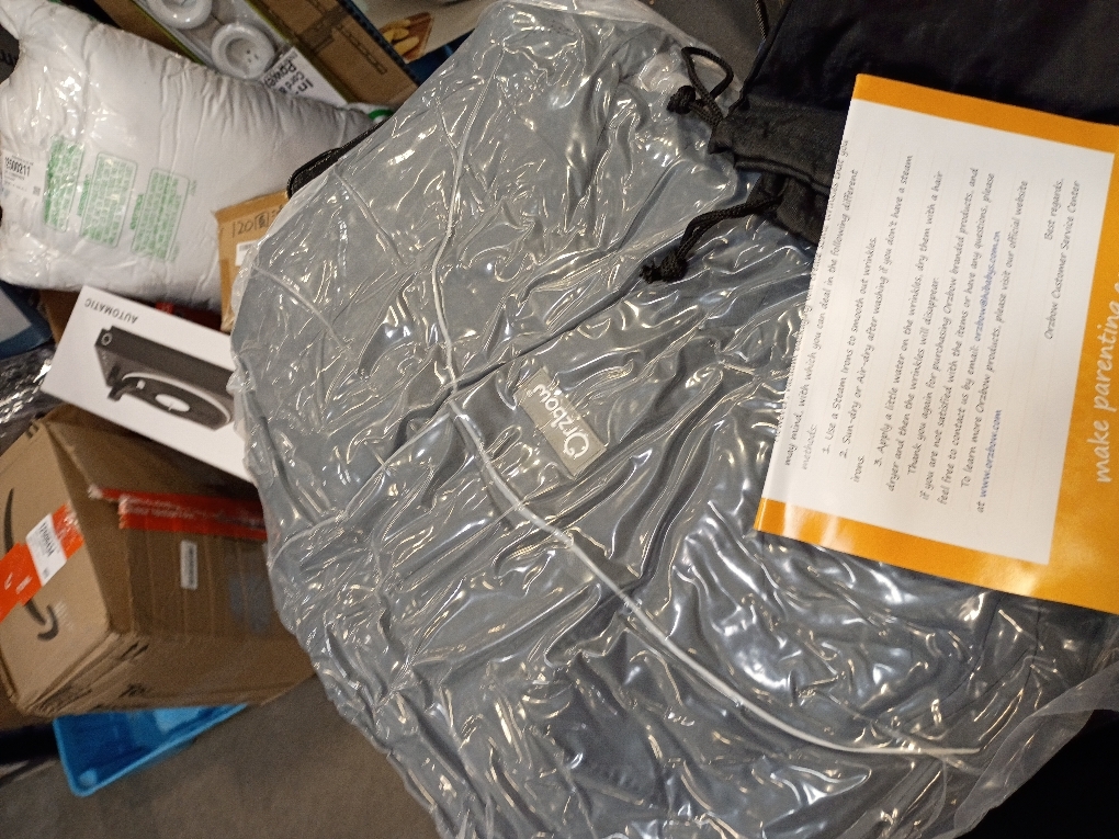 Orzbow Warm Bunting Bag Universal, Stroller Sleeping Bag Cold Weather, Waterproof Toddler Footmuff (Grey, Large)