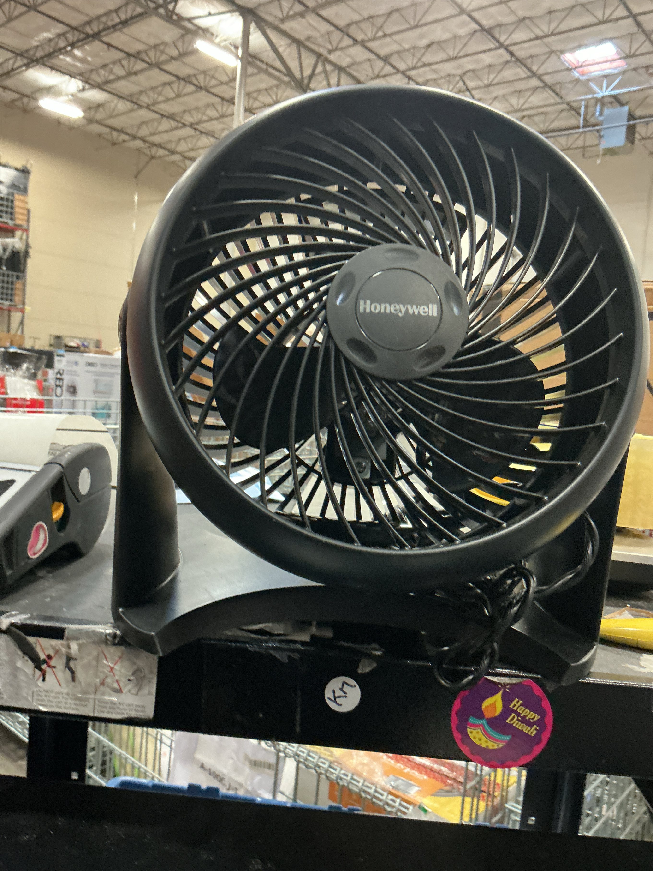 Honeywell TurboForce 11.3 in. H 3 speed Air Circulator Fan