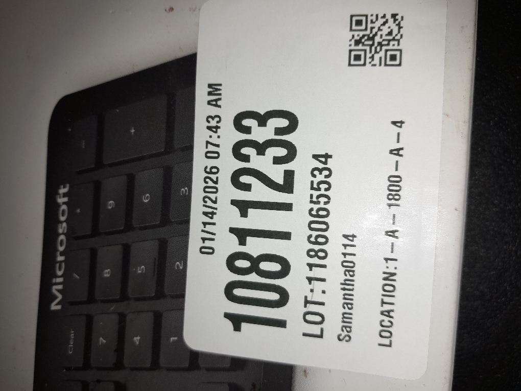 Microsoft QSZ-00001 Microsoft Bluetooth Keyboard - Wireless Connectivity - Bluetooth - 32.81 ft. - Black - Blue