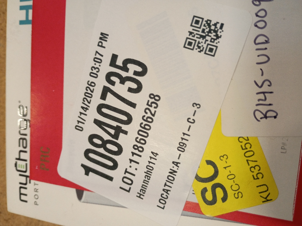 MyCharge - HUBXTRA 4400 MAh Portable Charger for Most Lightning-Equipped Apple® Devices - Gray