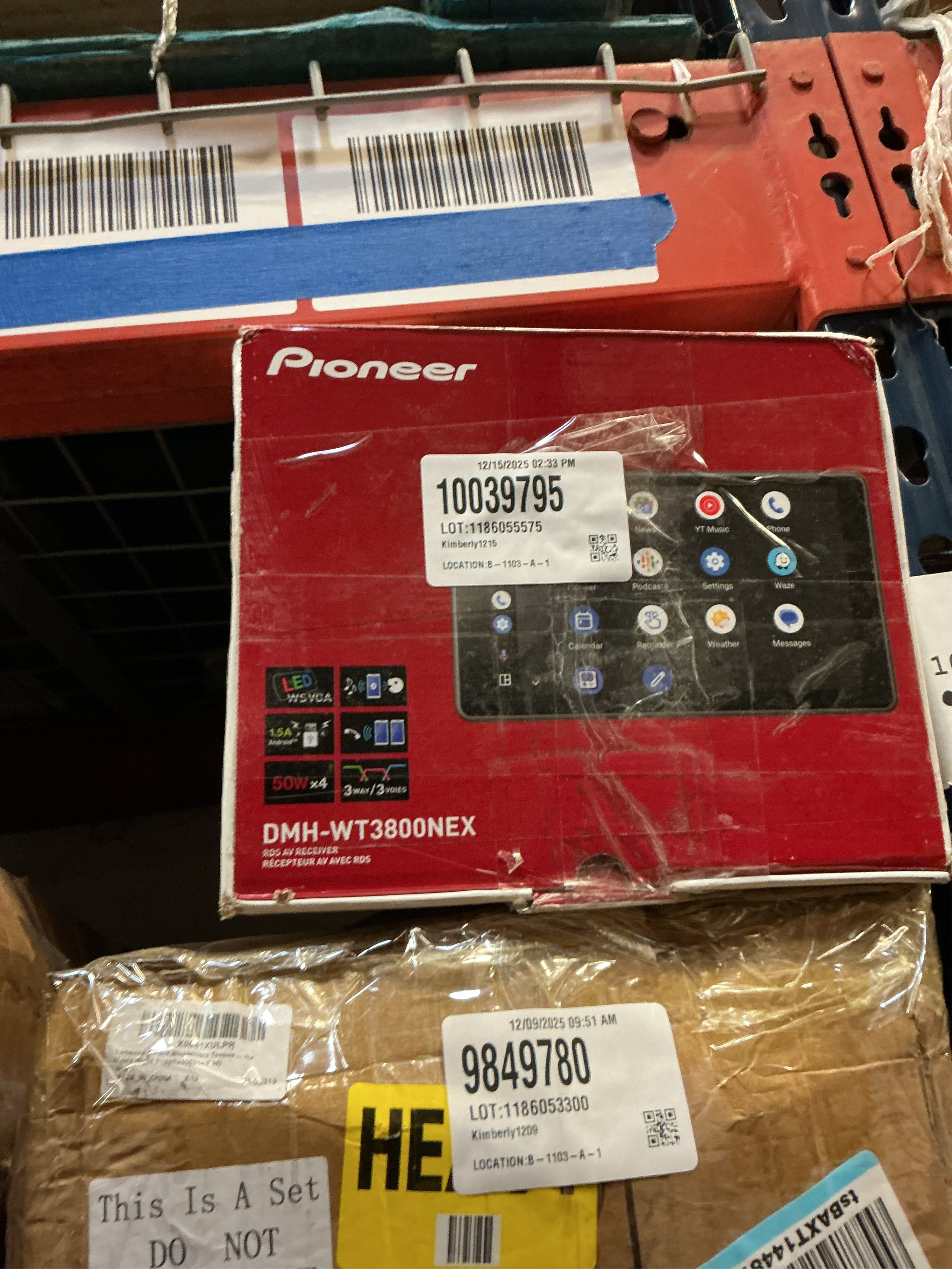 Pioneer DMH-WT3800NEX 9 Capacitive Touchscreen, Floating Display – Wireless & Wired Apple CarPlay & Android Auto, Amazon Alexa, Bluetooth, FLAC, Backup Camera, HD Radio