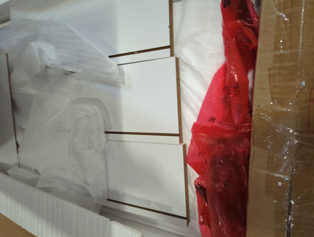 White 6 Drawer Storage Cabinet