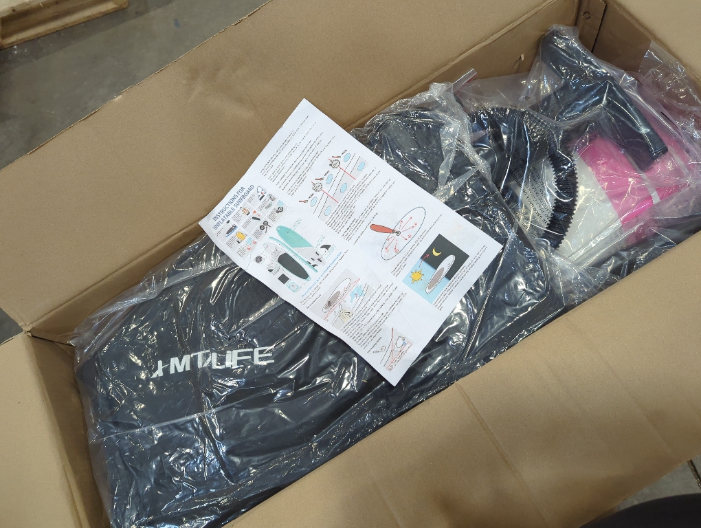 Inflatable Stand Up Paddle Board, 10' SUP with Premium Accessories, Yoga Board for Youth & Adult