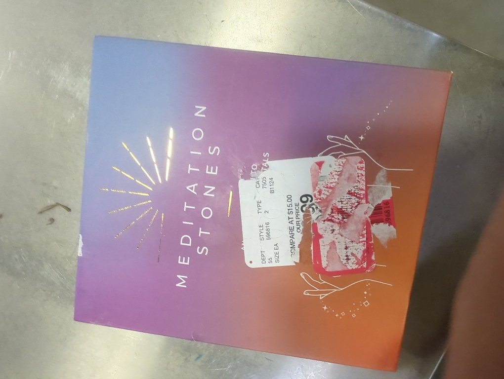 GeoCentral Meditation Stones, 1 EA