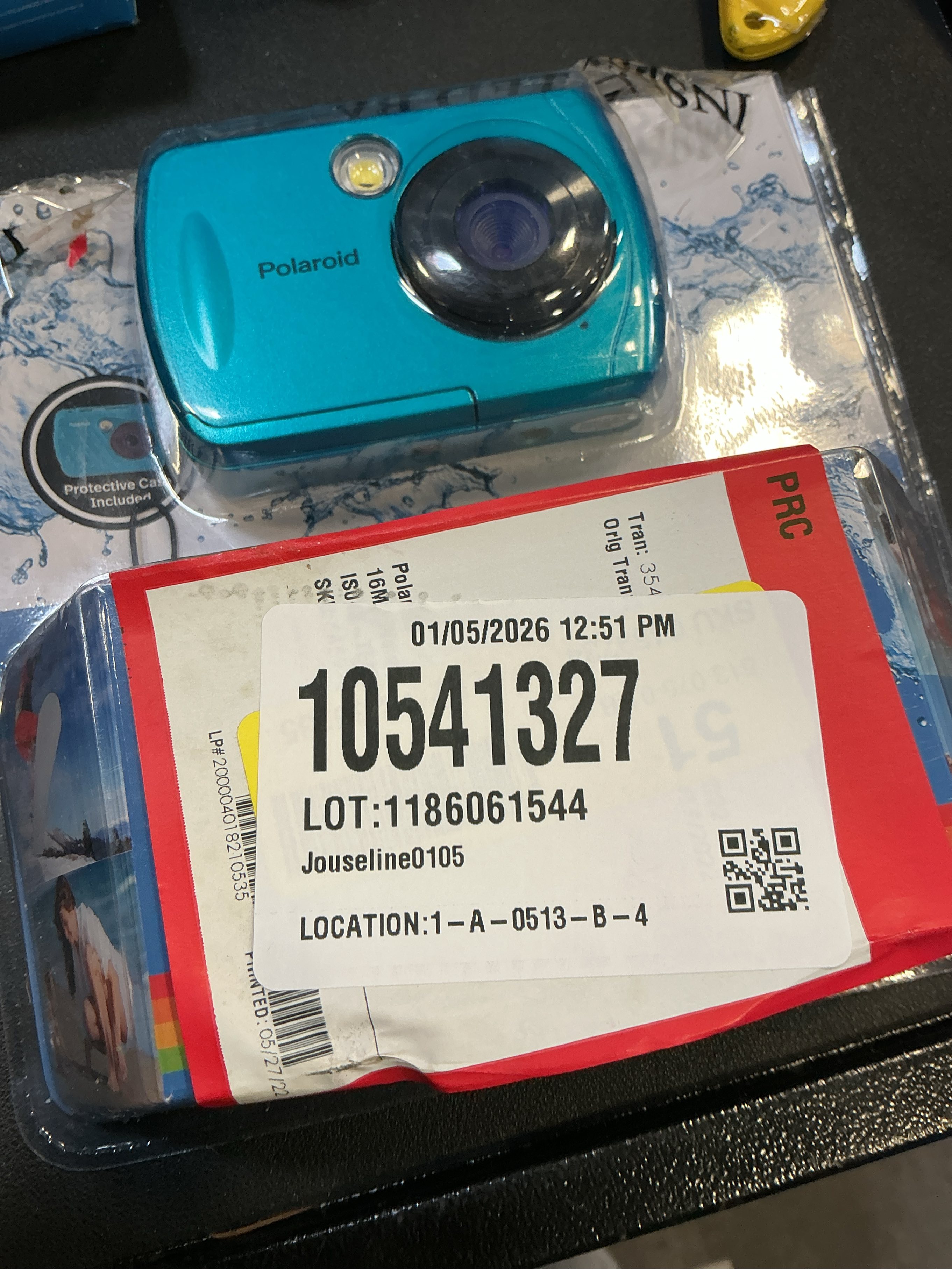 Polaroid 16MP Waterproof Digital Camera - Teal (IS048-Teal)