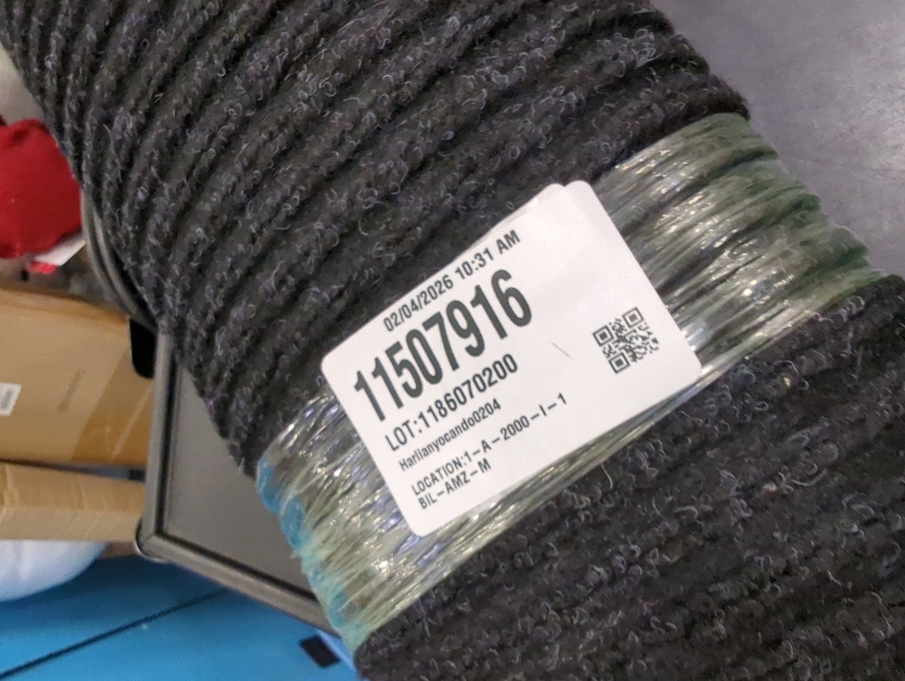 Size Large Color Black no slip rug