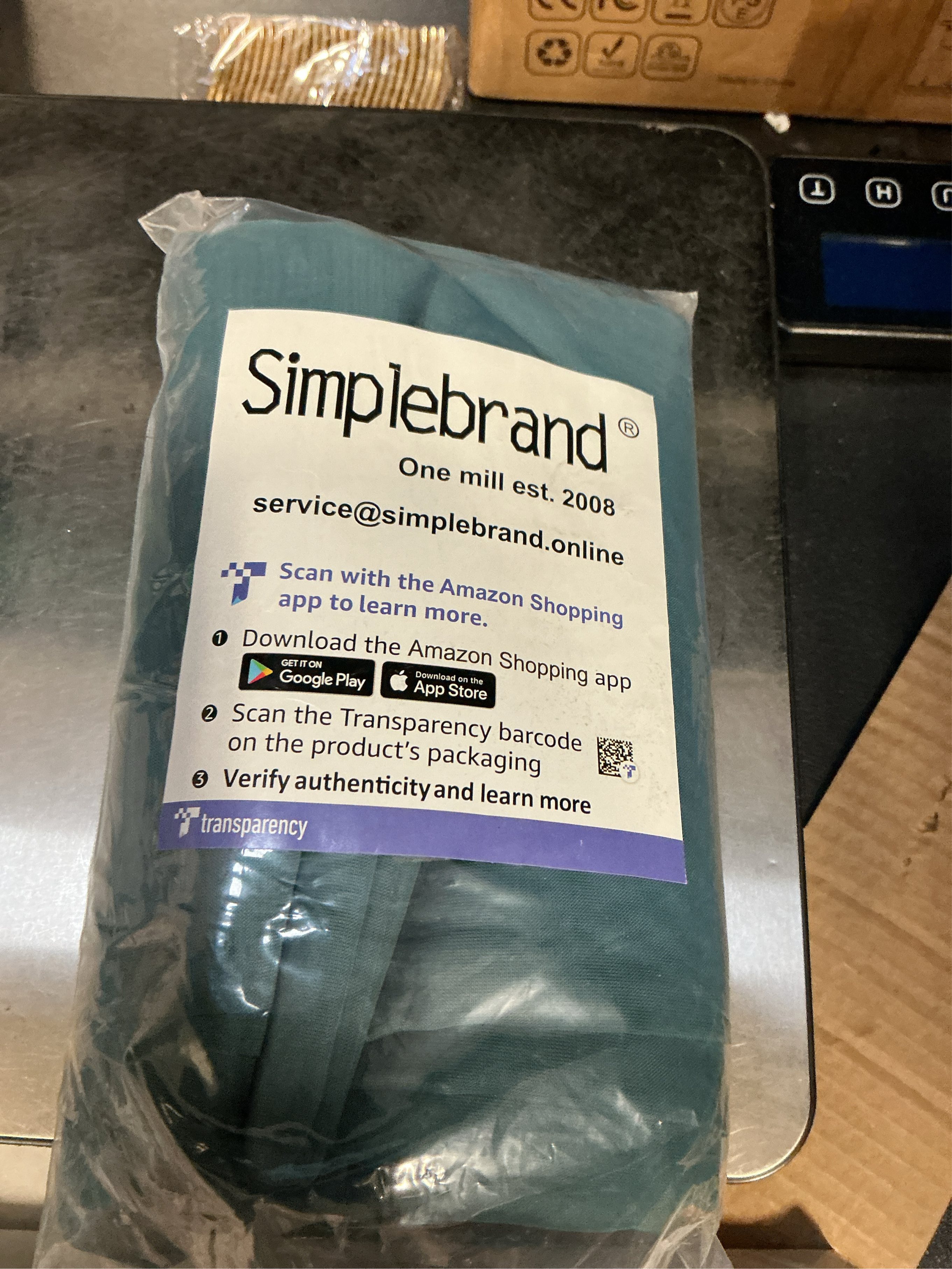 Simplebrand Dusty Blue Sheer Curtains 90 Inches Long 2 Panels, Light Filtering Rod Pocket Solid Color Window Sheer Curtain Panels, Elegant Curtains & Drapes for Living Room, Bedroom, 42 W x 90 L