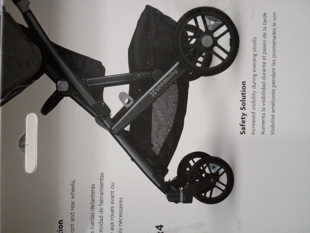 UPPAbaby VISTA Wheel Reflectors, Set of 4 each box , pack of 2
