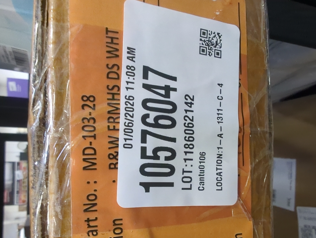 Bee & Willow Micah 28 to 48-Inch Single Curtain Rod Set in Distressed White