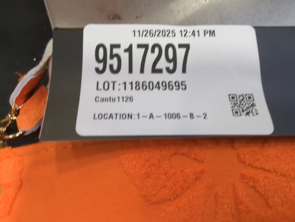 Cynthia Rowley Orange Purse With Pink Flower