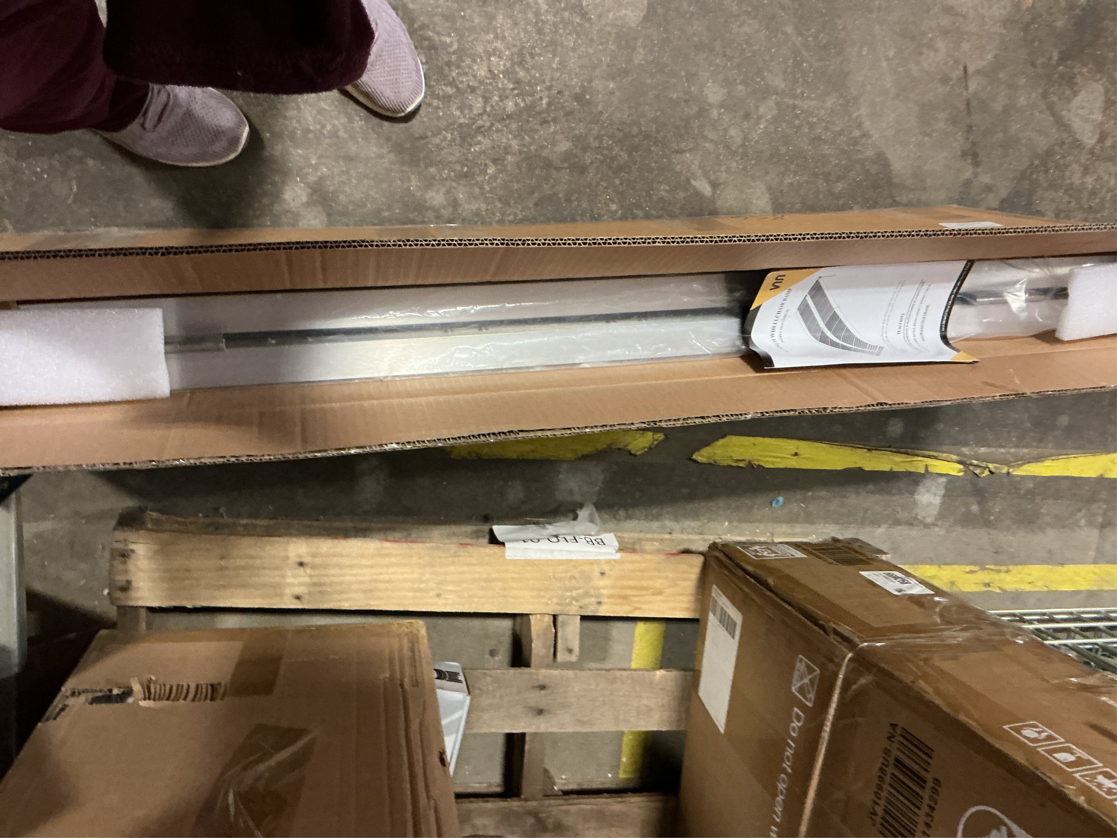 VNN Portable Wheelchair Ramp 4FT, Non-Slip Aluminum Ramps for Wheelchairs for Home, Handicap Wheelchair Ramps for Home Steps, Aluminum Loading Dock Plates, Doorways