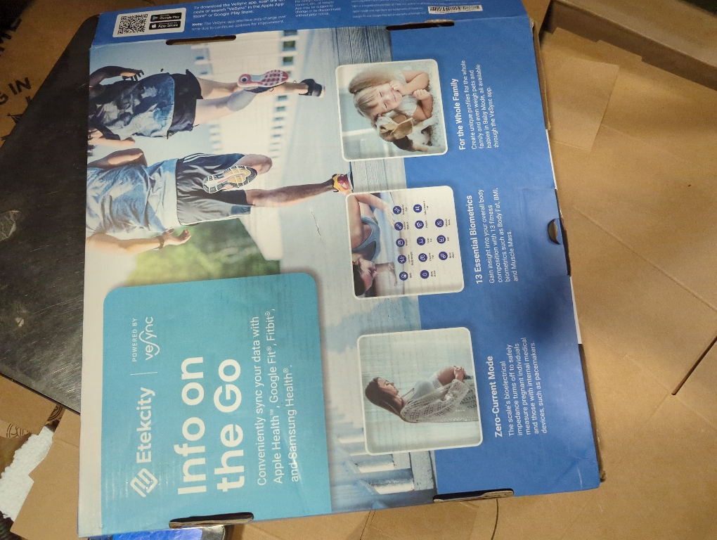 Etekcity Scales Weight Smart Digital Bathroom Fat