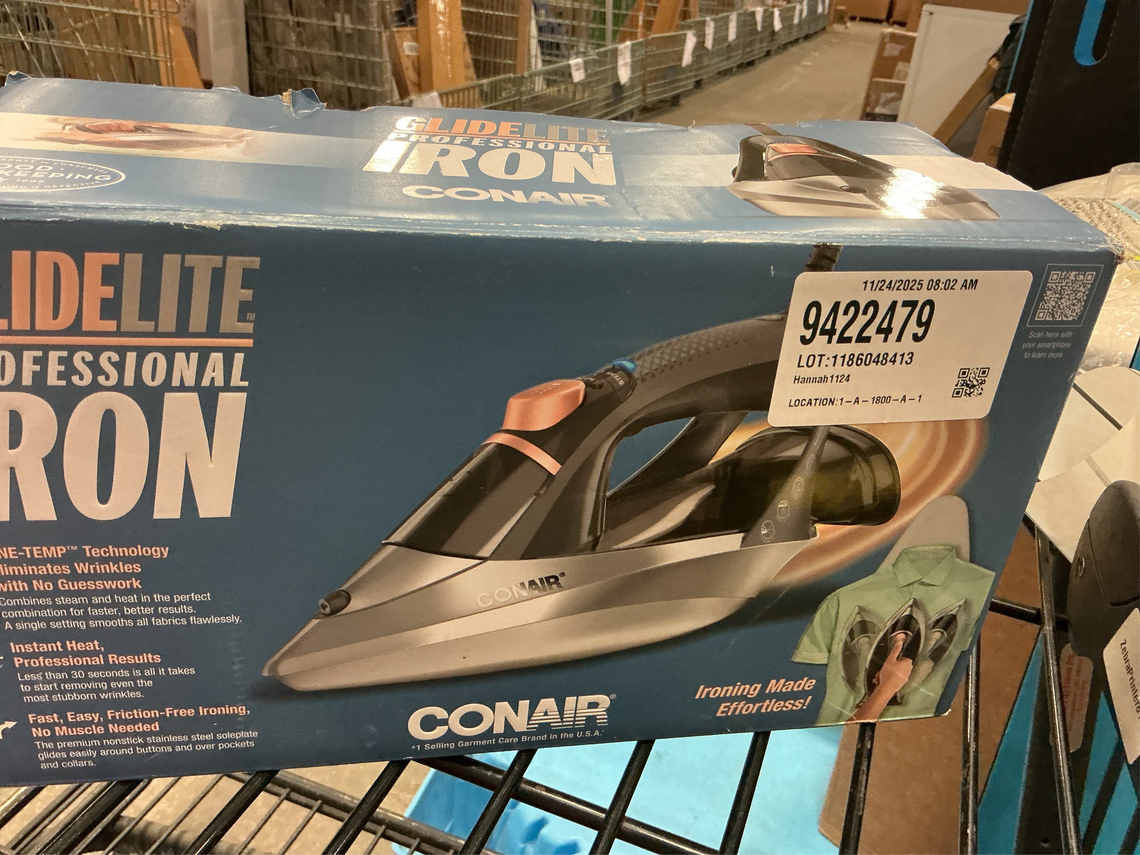 Conair GlideLite Professional Iron