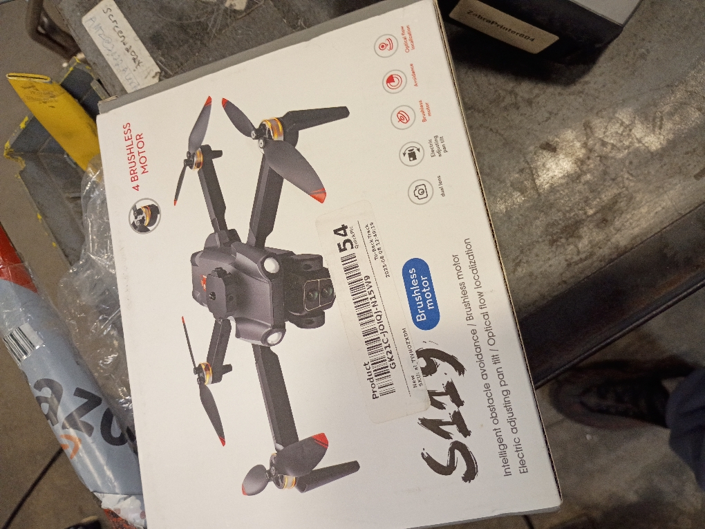 2024 S119 Mini Drone 4K Dual Camera WIFI Intelligent Obstacle Avoidance FPV Brushless Motor Optical Flow Position RC Quadcopter