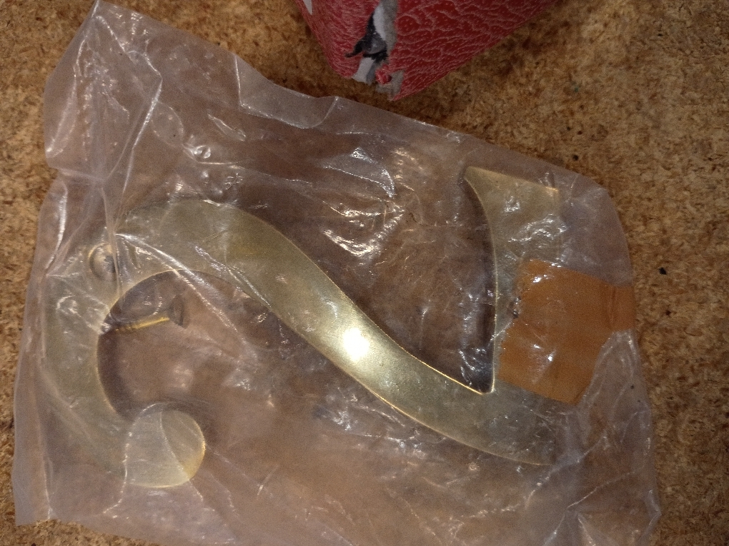 3 Inch Premium Bright Solid Brass Door House Numbers and Street Address Plaques Numbers for Residence and Mailbox Signs.