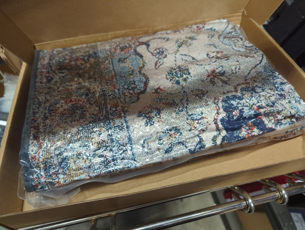 Size 36x24 Color Grey Pack of 2 Washable Pee Pads for Dogs 2 Pack, 36 x 24 Reusable Puppy Pads Waterproof, Super Absorbent Dog Rugs, Leakproof, Dog Crate Pad, Playpen Mat, Whelping Pads, Vintage Medallion