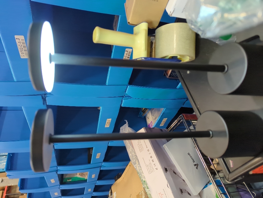 Cordless Table Lamp – 2 Pack Rechargeable Table Lamps, 5000mAh Battery Operated Lamp with 3-Color Dimmable Light, Outdoor Table Lamp for Bedroom, Restaurant, Patio, Home Décor (Black)