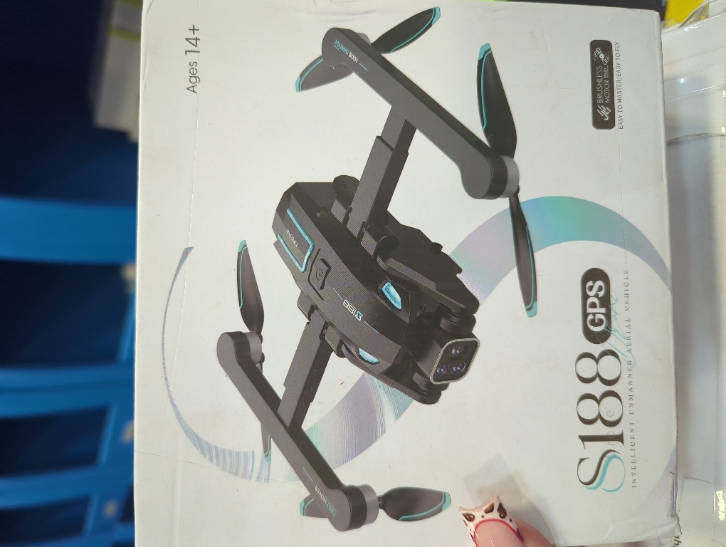 Dodoore S188 GPS Drone with 8K Camera for Adults, FPV RC Quadcopter with Brushless Motor, 5G WiFi Transmission, Obstacle Avoidance, Optical Flow, Auto Return, Follow Me, Storage Bag, 2 Battery, Black