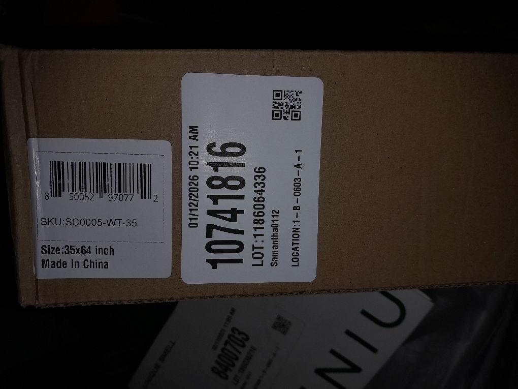 Joydeco Cellular Shades Cordless, 35 Inch Wide Blackout Cellular Blinds for Windows, Waterproof Honeycomb Blinds White Window Coverings for Bedroom, Living Room, Office, Kitchen (35 W x 64 H)