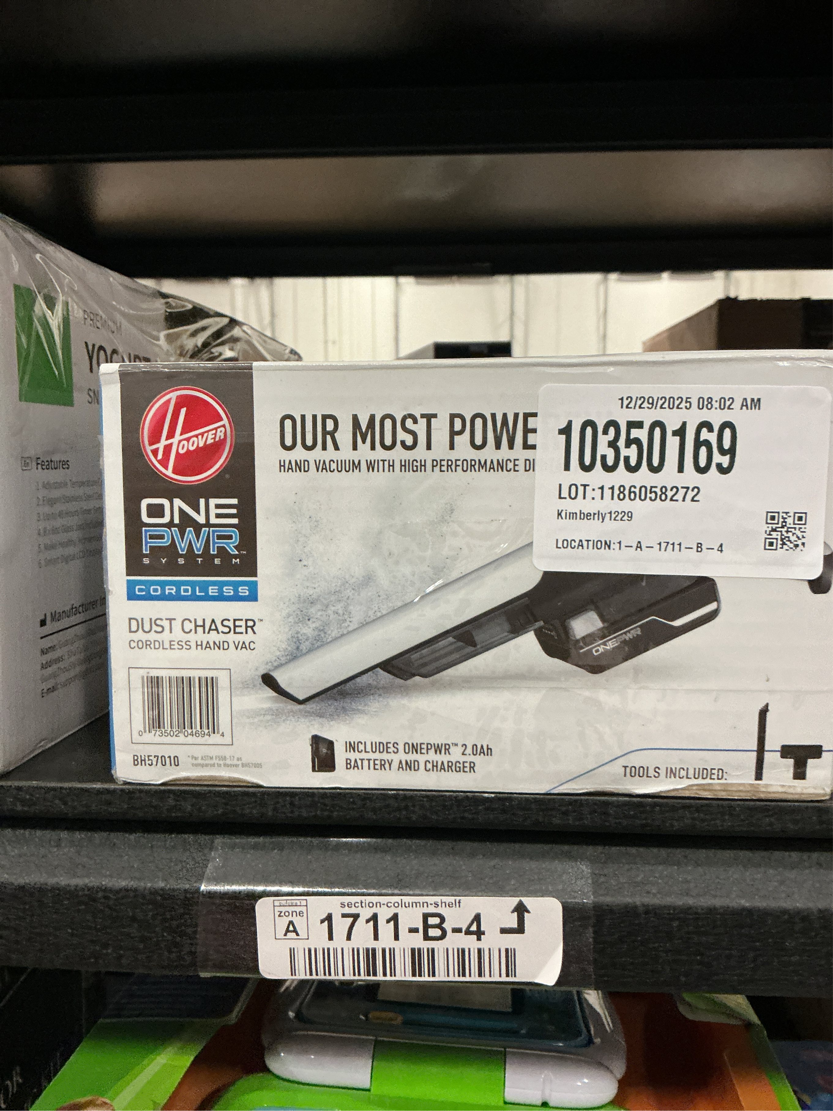 Hoover ONEPWR Bagless Cordless HEPA Filter Hand Vacuum