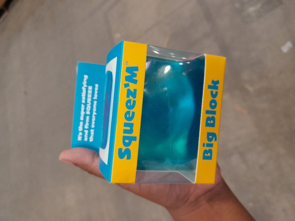 Original Big Block Premium Stress Cube, Squishy Fidget Toy, Kids & Adults