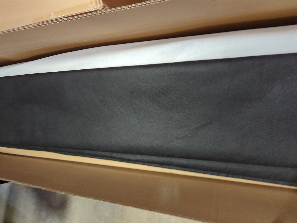 Lift Up Storage Bed, Upholstered Platform Bed with Hydraulic System & Wood Slats Support, Bed Frame with 3-Panel Headboard, No Box Spring Needed, Easy Assembly