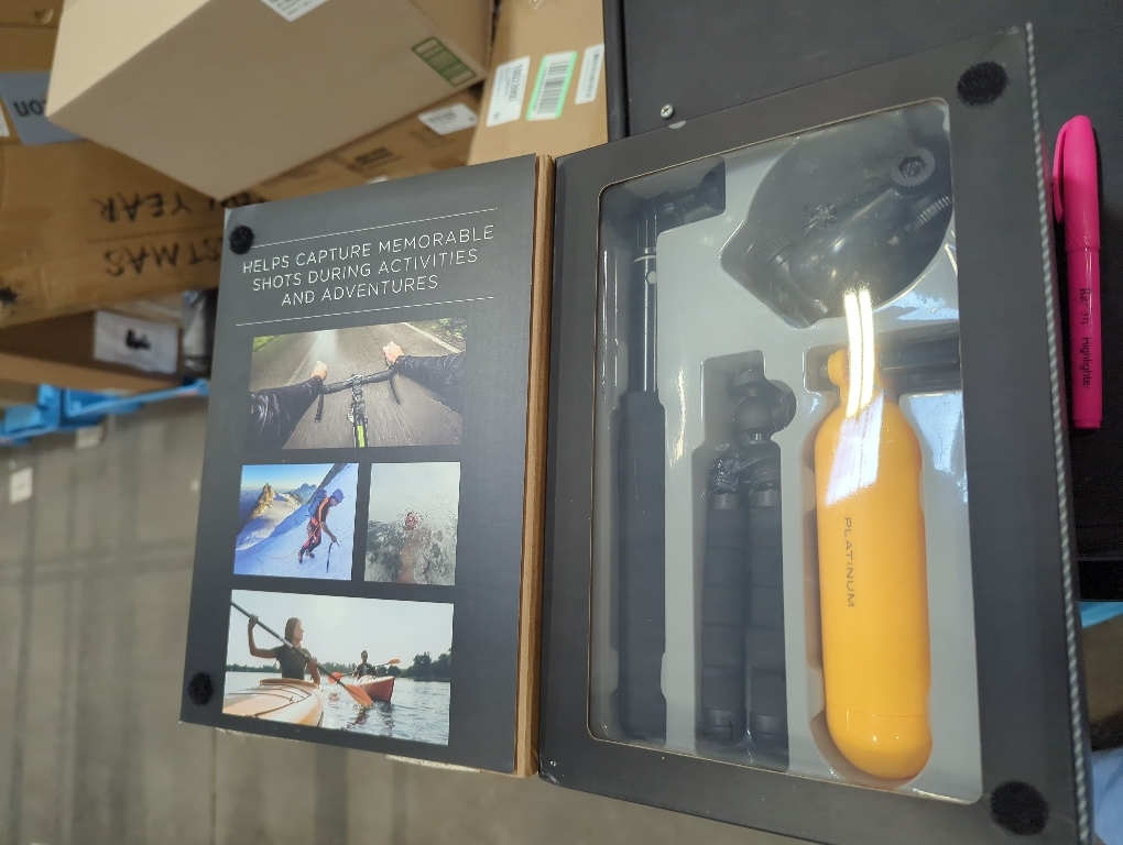 Universal Action Camera Accessories Bundle Head Chest Strap Mount/Selfie Stick/Floating Hand Grip Compatible with Dragon Touch/AKASO EK7000 Brave 4 5 6 7 LE V50X/GoPro Hero 13 12 11 10 9 8 7