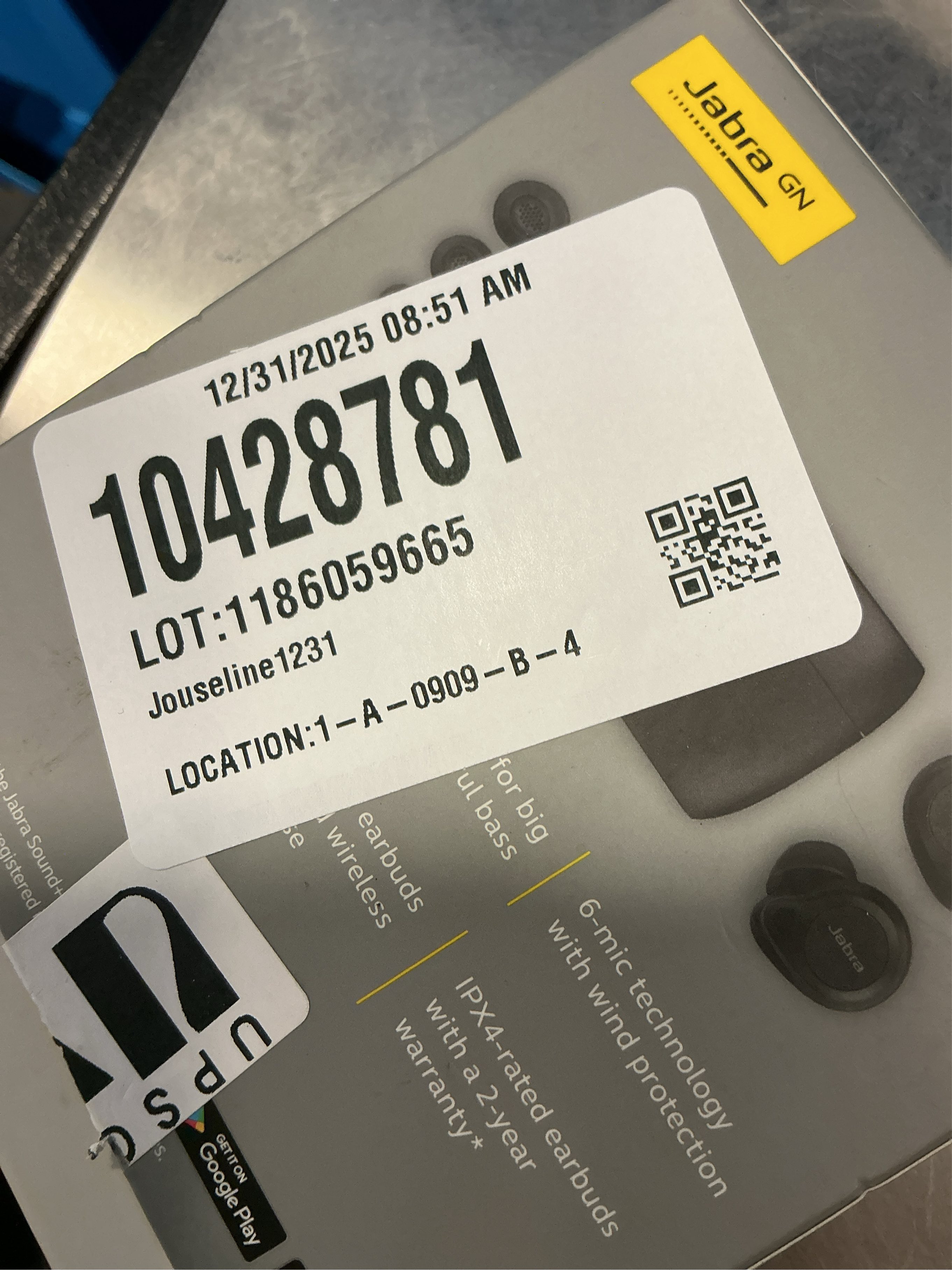 Jabra - Elite 85t True Wireless Advanced Active Noise Cancelling Earbuds - Black