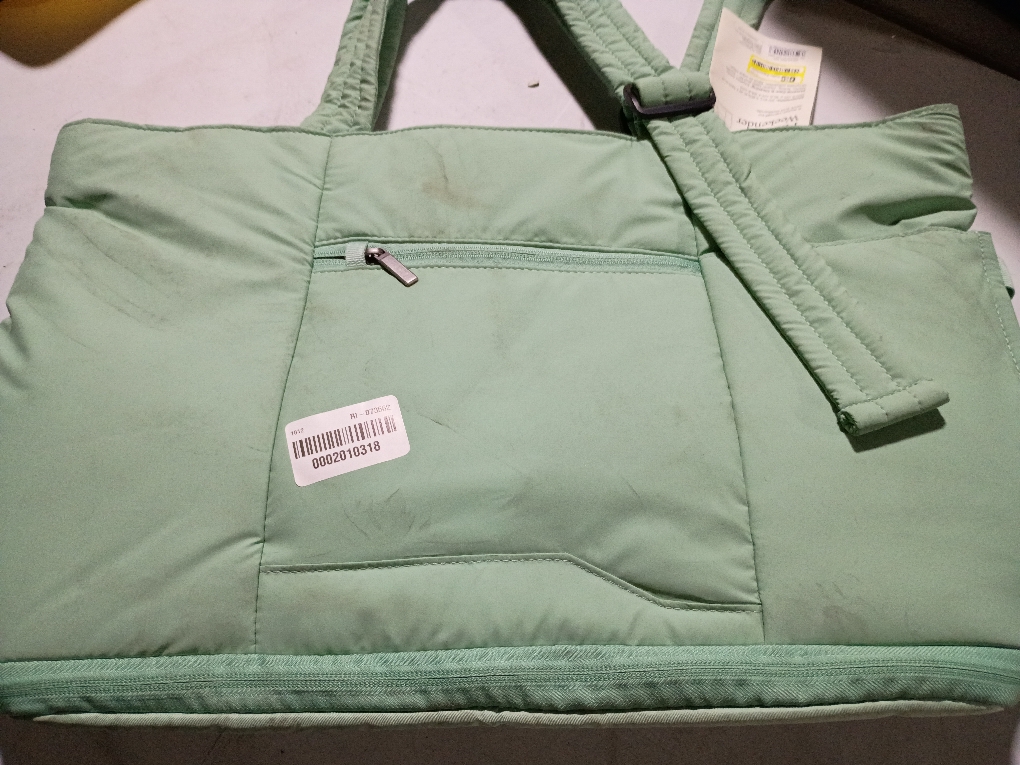 Puffer Expandable Weekender Bag - Open Story™ Sage Green: Travel Softside Carry on ( dirty )