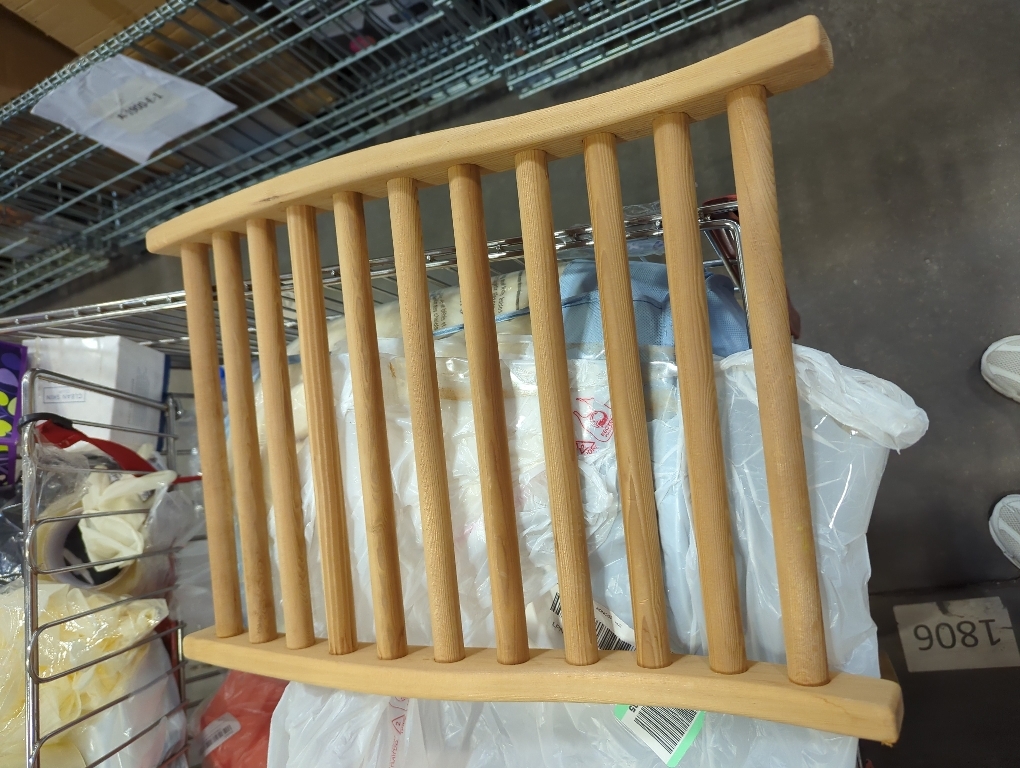 HSE Canadian Red Cedar Ergonomic S-Shape Sauna Backrest (Pack of 1)