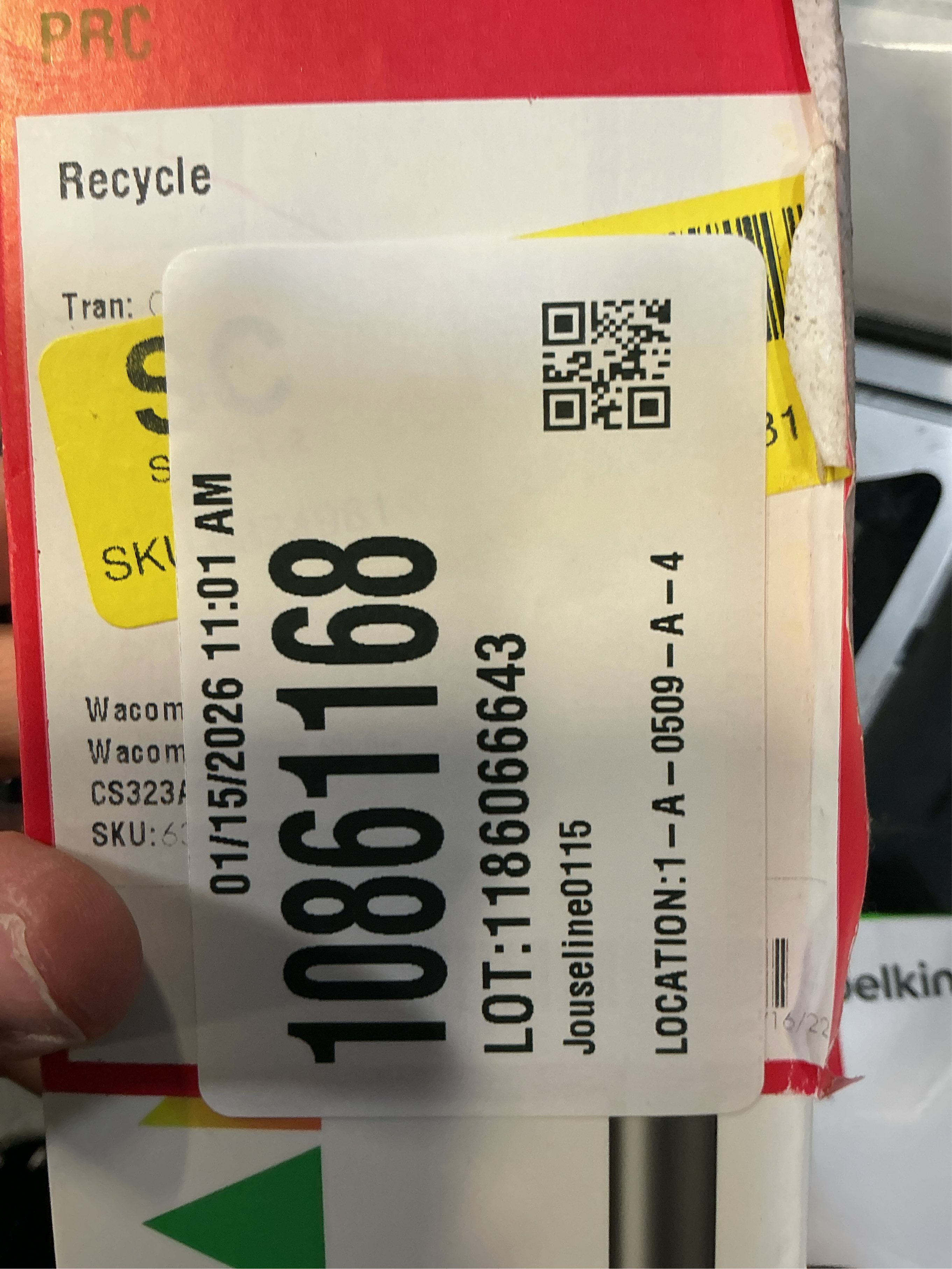 Wacom - Bamboo Ink Smart Stylus for Windows Ink; 2nd Generation - Gray