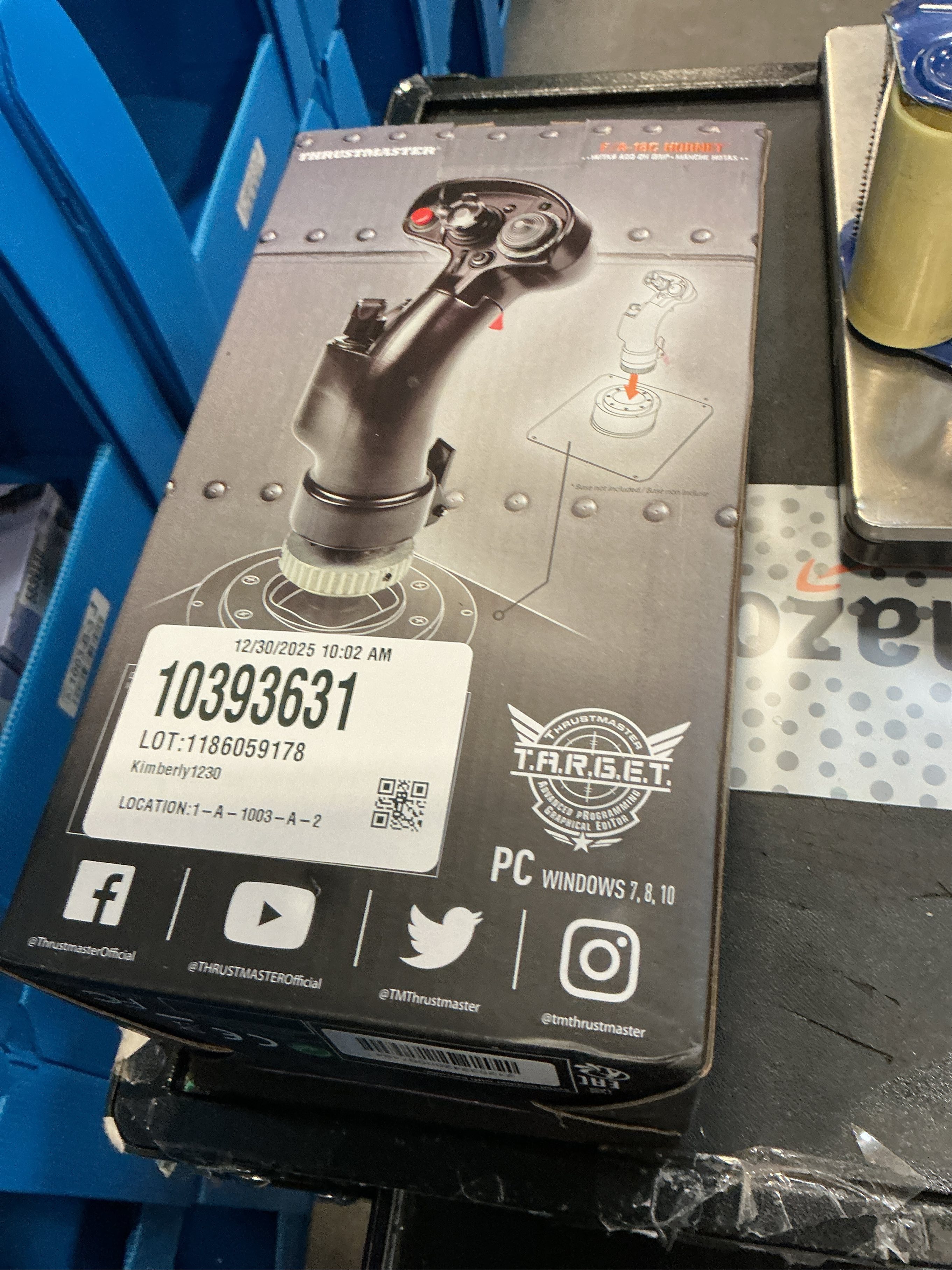 Thrustmaster F/A-18C Hornet HOTAS Add-On Grip - Black - ONE SIZE