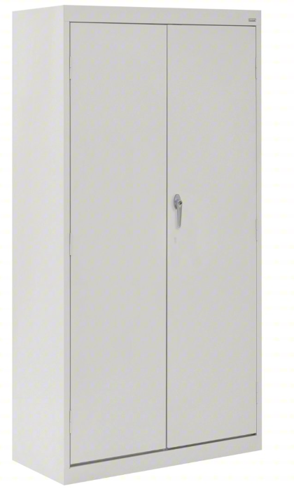 White Cabinet With Shelves