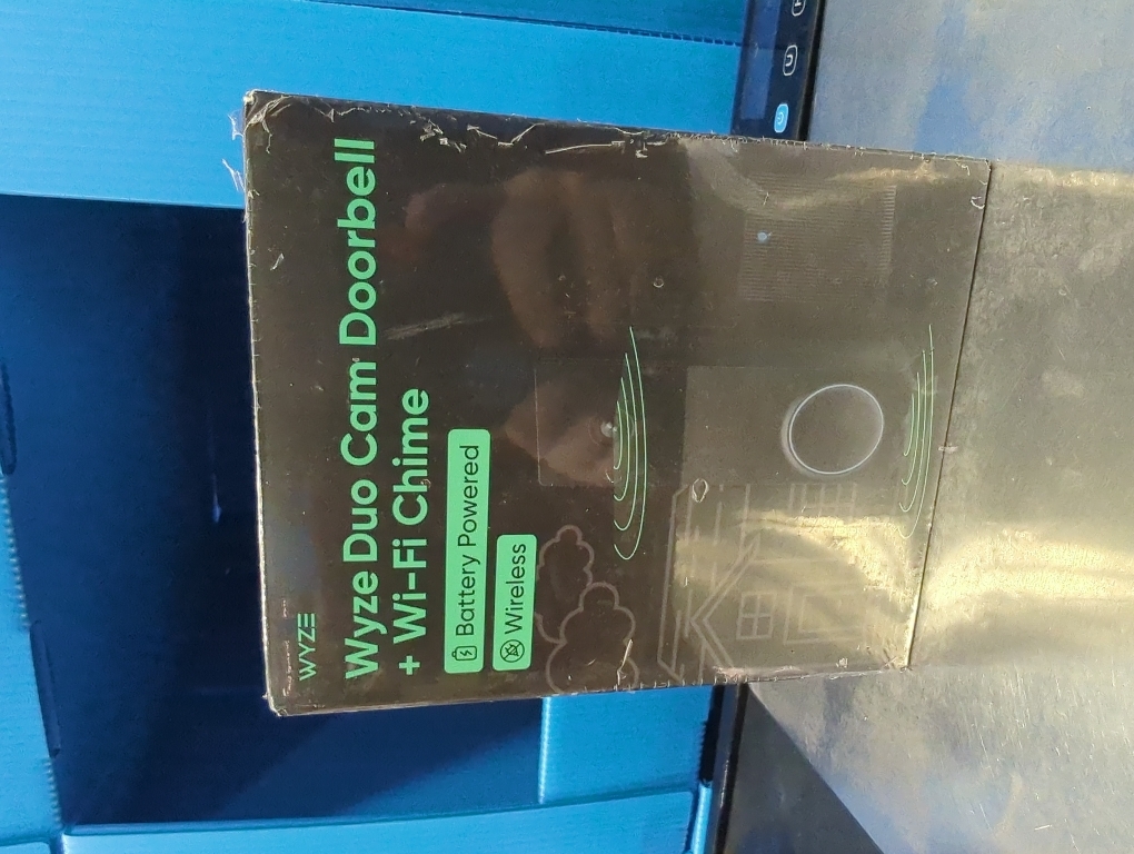 WYZE Wired Doorbell Camera v2(existing doorbell Wiring Required), 2K Security Video Doorbell, Color Night Vision, 2-Way Audio, Package Monitor, Works with Alexa & Google Assistant. Free Expert Setup