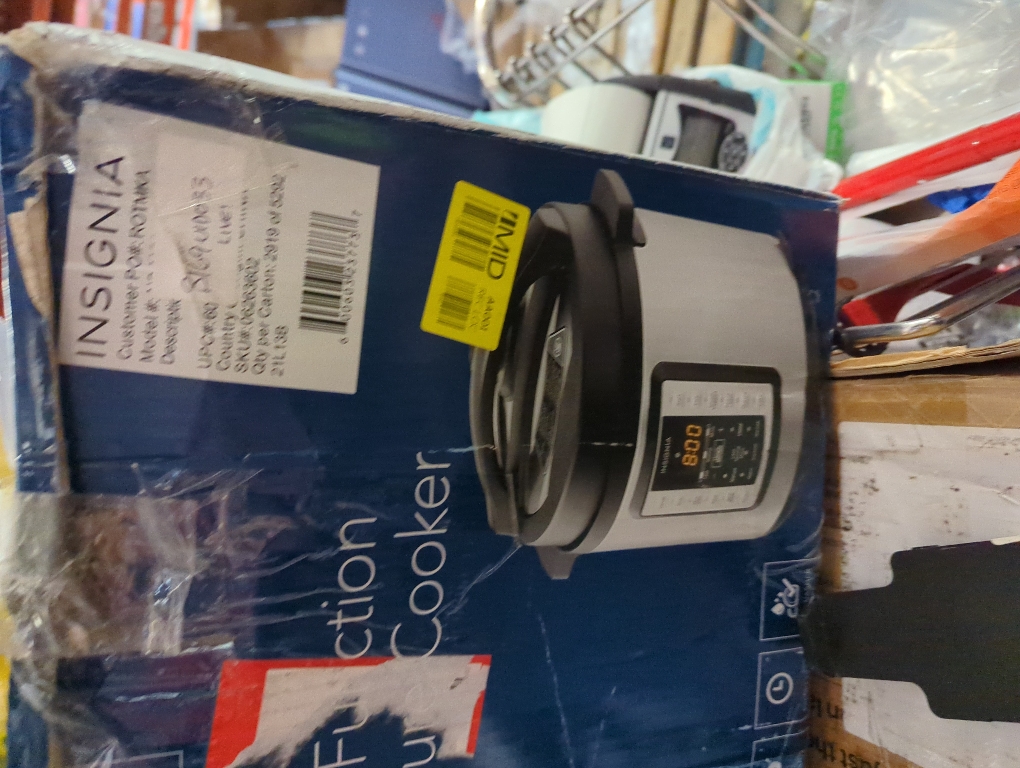 Insignia™ - 6qt Multi-Function Pressure Cooker - Stainless Steel