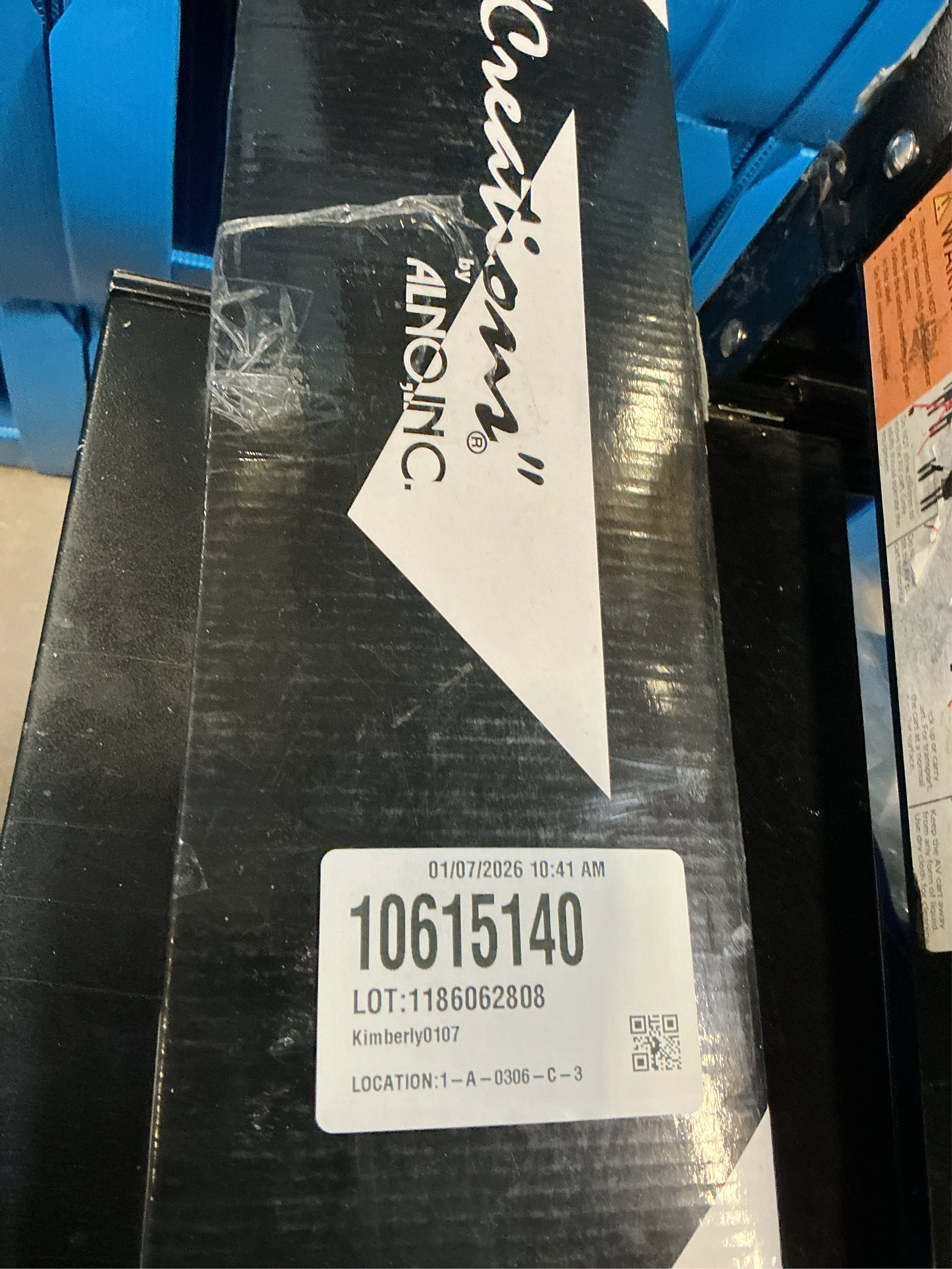 Alno D860-12-SN Contemporary Acrylic 12 Inch Center to Center Appliance Pull