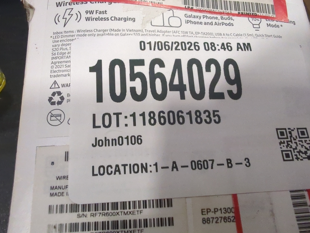 Samsung Single Wireless Charging Pad 9W - Black