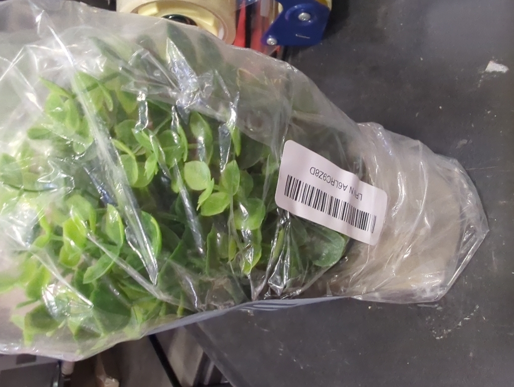 1Pc Realistic Faux Greenery Desktop Ornament Chic Potted Plant Decor for Home Office Decorative Adornment with Pulp Pot for Shelf Table Arrangement