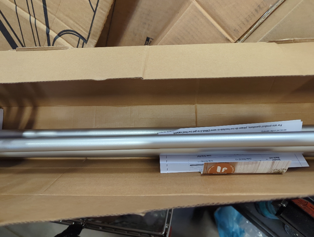 1 Inch Double Curtain Rods 72 to 144 Inches (6 to 12 ft), USFOOK Silver Drapery Rods for Windows, Telescoping Dual Curtain Rod with Translucent Finials, Decoration for Home