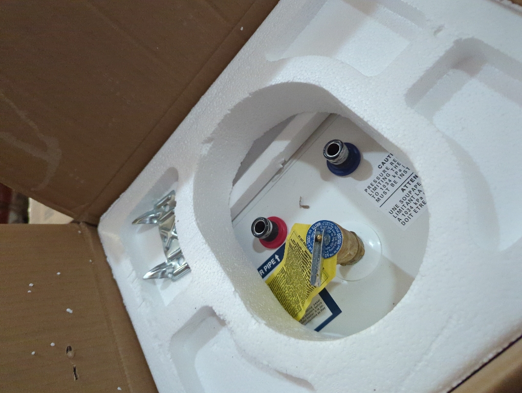 BOSCH Electric Mini-Tank Water Heater Tronic 3000 T 2.5-Gallon (ES2.5) - Eliminate Time for Hot Water - Shelf, Wall or Floor Mounted