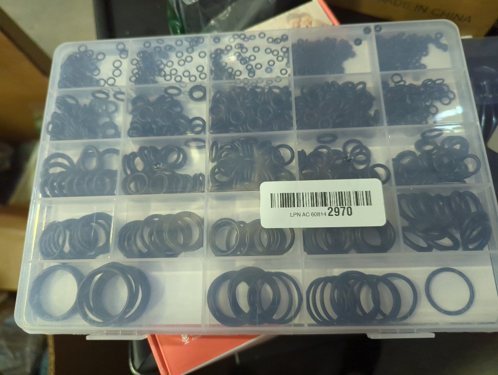Romeda O Ring Kit 1050 PCS, O Ring Assortment Kit 21 Size, Metric Nitrile Rubber O Rings for Car Auto Vehicle Repair Faucet Plumbing Air or Gas Sealing Connections Resist Oil and Heat