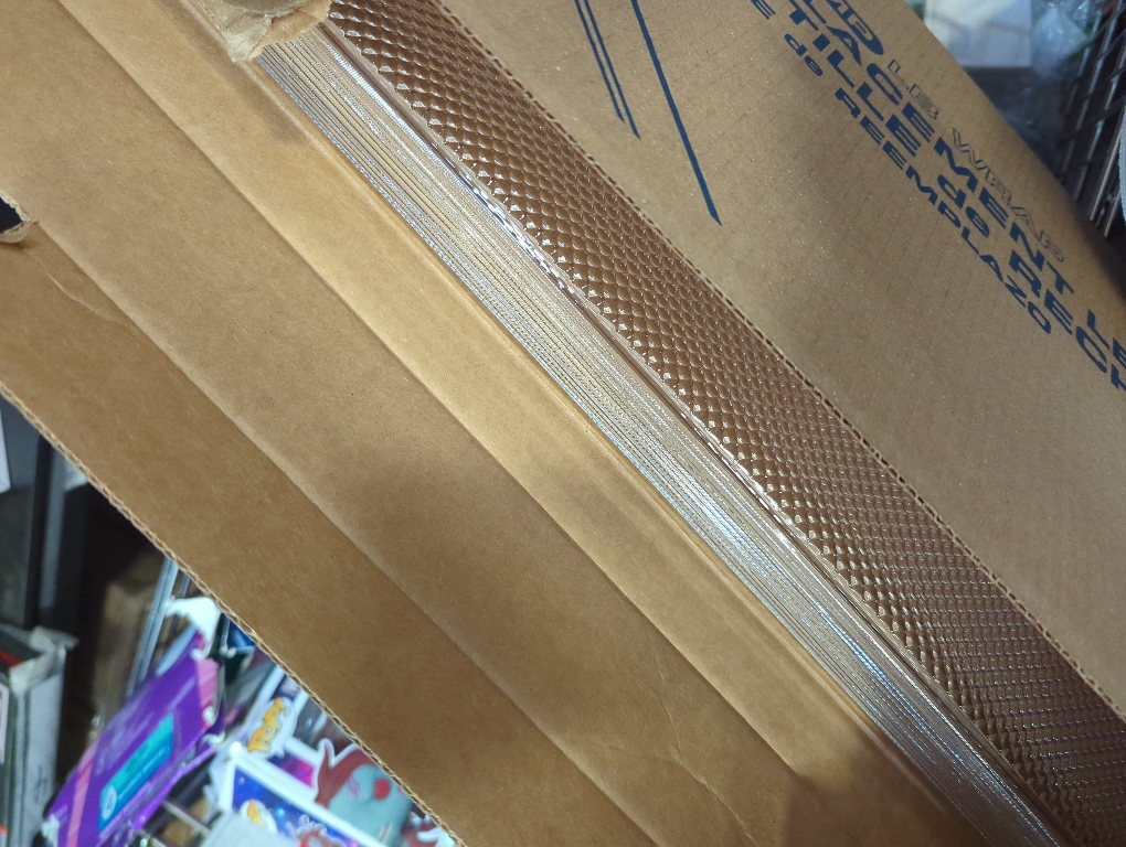 LB 48 in. Clear Narrow Wraparound Prismatic Lens