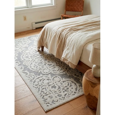 My Texas House(5.0)|4My Texas House Dahlia 5'1 x 7'3 Natural Floral Area Rug